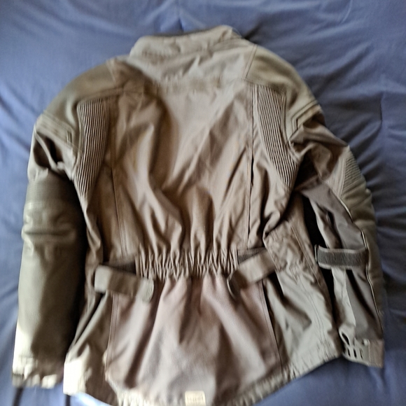 NWT Motorcycle Jacket Roland Sands W/liner Text Sentinel Anthra Body Protection - Picture 7 of 16